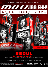 HY LIVE SERIES  MILLI MILLI JAA EHH! ASIA TOUR 2026 IN SEOUL  티켓오픈 안내
